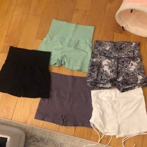 Biker shorts! All size small! All in perfect condition!